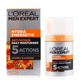 Denní hydratační emulze Men Expert Hydra Energetic Daily Anti-Fatigue Moisturising Lotion