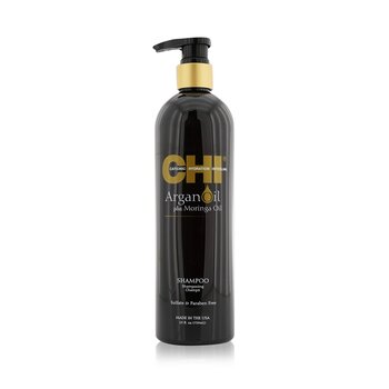 CHI Šampon bez sulfátů a parabenů Argan Oil Plus Moringa Oil Shampoo - Sulfate & Paraben Free