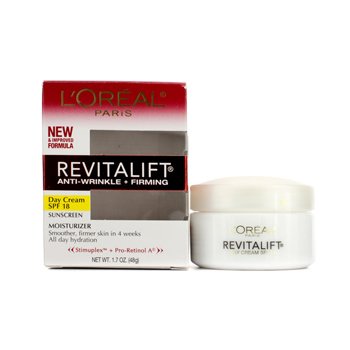 Denní krém proti vráskám a pro zpevnění pokožky RevitaLift Anti-Wrinkle + Firming Day Cream SPF 18