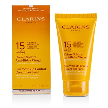 Sluneční krém proti vráskám Sun Wrinkle Control Cream Moderate Protection For Face SPF 15