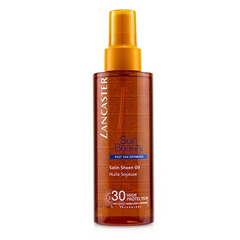 Opalovací olej pro optimalizaci opálení Sun Beauty Satin Sheen Oil Fast Tan Optimizer SPF 30