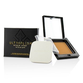 Hydratační pudrový make-up Ultraflesh Ninja Star 18 Karat Gold Dual Finish Moisturizing Powder - # Brilliant