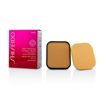 Sheer Matifying Compact Oil Free SPF21 (Refill) - # WB60 Natural Deep Warm Beige