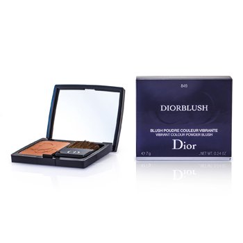 Pudrová tvářenka DiorBlush Vibrant Colour Powder Blush - # 849 Mimi Bronze