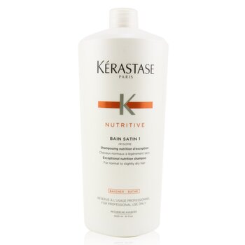 Výživný šampon Nutritive Bain Satin 1 Exceptional Nutrition Shampoo (pro normální a mírně suché vlasy)