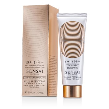 Ochranný krém na obličej Sensai Silky Bronze Cellular Protective Cream For Face SPF 15
