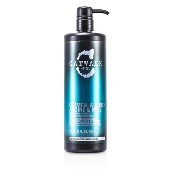 Výživný šampon s ovesnými vločkami a medem Catwalk Oatmeal & Honey Nourishing Shampoo (pro suché a poškozené vlasy)