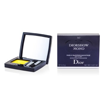 Mono oční stíny pro vlhkou i suchou aplikaci Diorshow Mono Wet & Dry Backstage Eyeshadow - # 547 Yellow