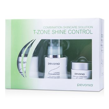 Sada proti lesku v T-zóně Combination Skincare Solution - T-Zone Shine Control: čisticí péče 50ml/1.7oz + lotion 50ml/1.7oz + krém 20ml/0.7oz