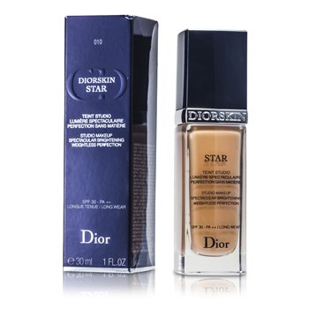 Rozjasňující fluidní make-up Diorskin Star Studio Makeup SPF30 - # 10 Ivory