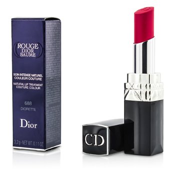 Pečující hydratační rtěnka Rouge Dior Baume Natural Lip Treatment Couture Colour  - # 688 Diorette