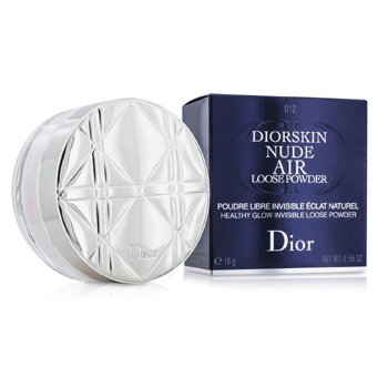 Neviditelný sypký pudr pro nahé líčení Diorskin Nude Air Healthy Glow Invisible Loose Powder - # 012 Pink