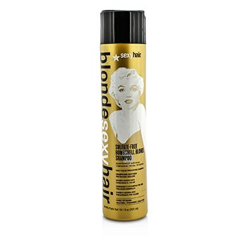 Šampon bez sulfátů pro blond vlasy Blonde Sexy Hair Sulfate-Free Bombshell Blonde Shampoo (pro každodenní ochranu barvy)