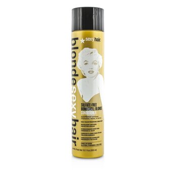 Kondicionér bez sulfátů pro blond vlasy Blonde Sexy Hair Sulfate-Free Bombshell Blonde Conditioner (pro každodenní ochranu barvy)