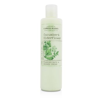 Koupelový a sprchový krém okurka a bezový květ Cucumber & Elderflower Foaming Bath & Shower Cream