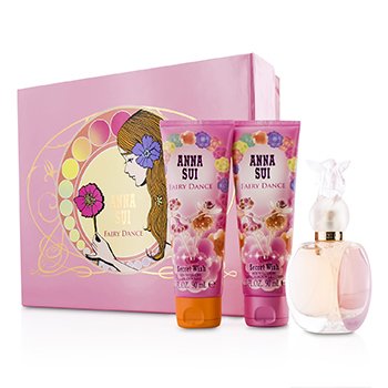 Kazeta Secret Wish Fairy Dance: toaletní voda s rozprašovačem 50ml/1.7oz + tělové mléko 90ml/3oz + sprchový gel 90ml/3oz (růžová krabice)