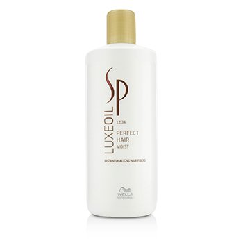 Péče pro hydrataci vlasů SP Luxe Oil Perfect Hair Moist (okamžité srovnání vlasových vláken)