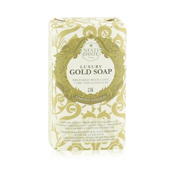 Luxusní mýdlo 60 Anniversary Luxury Gold Soap With Gold Leaf (Limitovaná edice)