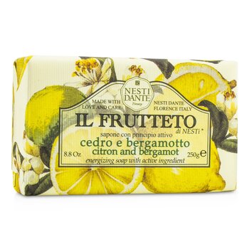 Osvěžující mýdlo Il Frutteto Energizing Soap - citron a bergamot
