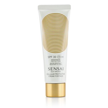 Kanebo Sensai Silky Bronze Cellular Ochranný krém na obličej SPF30