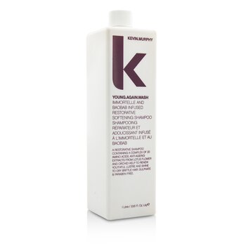 Kevin.Murphy Young.Again.Wash (Immortelle a Baobab Infused Restorative Softening šampon - až suché roztřepené vlasy)