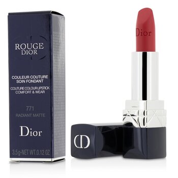 Rouge Dior Couture Colour Comfort & Wear matná rtěnka - # 771 Radiant Matte