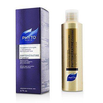 Phyto Phytokeratine Extreme Exceptional šampón (Ultra-poničené, lámavé & suché vlasy)