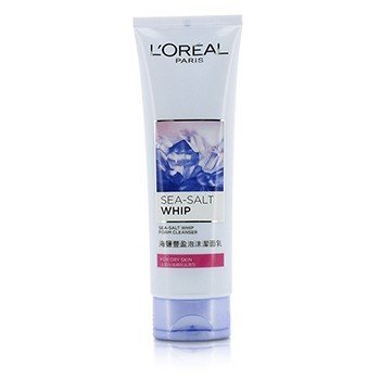 Sea-Salt Whip Foam Cleanser With Rose Extract - For Dry Skin