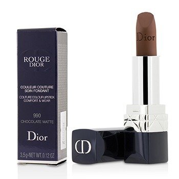 Rouge Dior Couture Colour Comfort & Wear Matte Lipstick - # 990 Chocolate Matte
