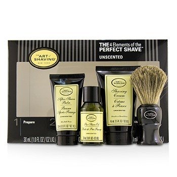 The 4 Elements of the Perfect Shave Mid-Size Kit - Unscented