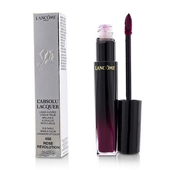 Lancome LAbsolu Lacquer Buildable Shine & Color Longwear Lip Color - # 468 Rose Revolution