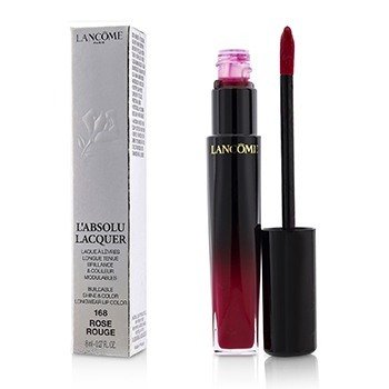 Lancome LAbsolu Lacquer Buildable Shine & Color Longwear Lip Color - # 168 Rose Rouge