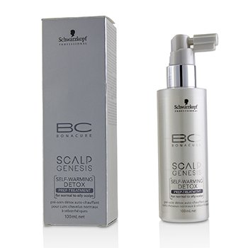 BC Bonacure Scalp Genesis Self-Warming Detox Prep-Treatment (For Normal to Oily Scalps)