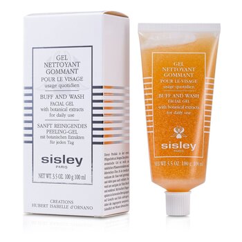 Sisley Přírodní čisticí gel na obličej Botanical  Buff & Wash Facial Gel (v tubě )
