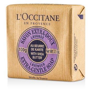 LOccitane Bambucké mýdlo s levandulí Shea Butter Extra Gentle Soap - Lavender