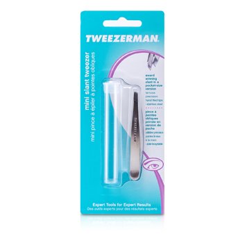 Tweezerman Nerez mini pinzeta Mini Slant Tweezer - ( klasická nerezavá )