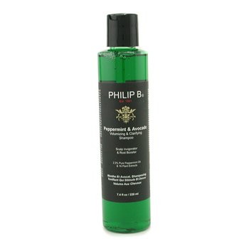Objemový zjasňující šampon s peprmintem a avokádem Peppermint And Avacado Shampoo - A Volumizing & Clarifying Shampoo