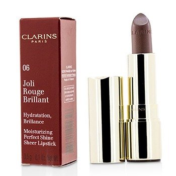 Clarins Joli Rouge Brillant (Moisturizing Perfect Shine Sheer Lipstick) - # 06 Fig