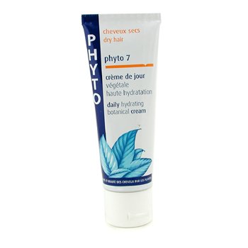 Přírodní denní hydratační krém na vlasy Phyto 7 Plant-Based Daily Hydrating Cream ( pro suché vlasy )
