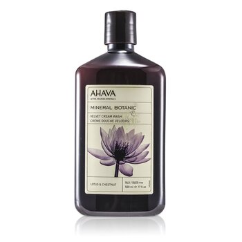 Sametový sprchový krém s lotosovým květem a kaštanem Mineral Botanic Velvet Cream Wash - Lotus Flower & Chestnut ( pro citlivou pleť )