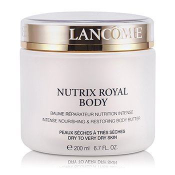Lancome Tělové máslo pro intenzivní výživu a regeneraci Nutrix Royal Body Intense Nourishing & Restoring Body Butter ( pro suchou až velmi suchou pleť )