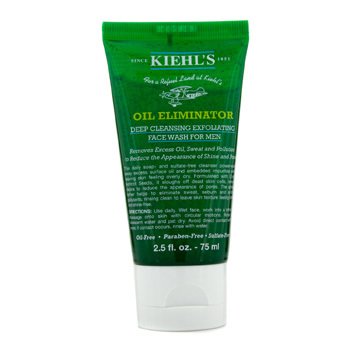 Péče pro hloubkové vyčištění pokožky a eliminaci mazu Men's Oil Eliminator Deep Cleansing Exfoliating Face Wash