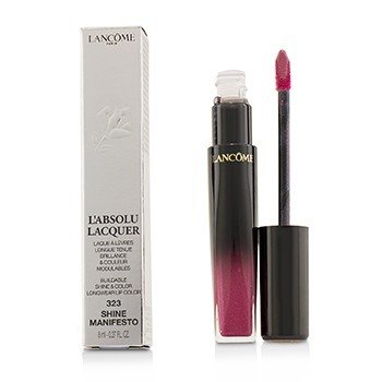 L'Absolu Lacquer Buildable Shine & Color Longwear Lip Color - # 323 Shine Manifesto