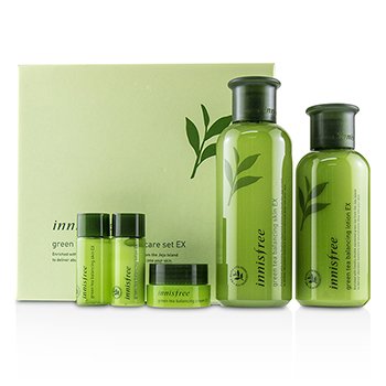 Green Tea Balancing Skin Care Set EX: Balancing Skin 200ml+15ml, Balancing Lotion 160ml+15ml, Balancing Cream 10ml