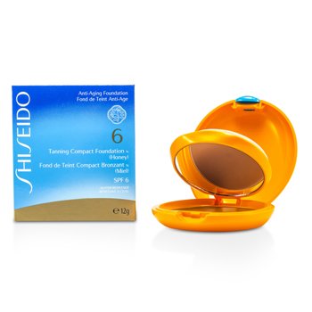 Shiseido Sluneční kompaktní pudr Tanning Compact Foundation N SPF6 - Honey