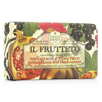 Nesti Dante Výživné mýdlo Il Frutteto Nourishing Soap - granátové jablko a černý rybíz