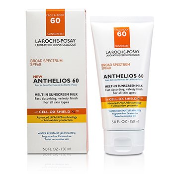 Sluneční mléko Anthelios 60 Melt-In Sunscreen Milk ( pro obličej a tělo ) ( krabička mírně poškozena )