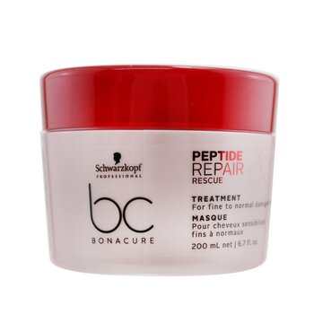 Schwarzkopf BC Bonacure Peptide Repair Rescue Treatment (For Fine to Normal Damaged Hair)