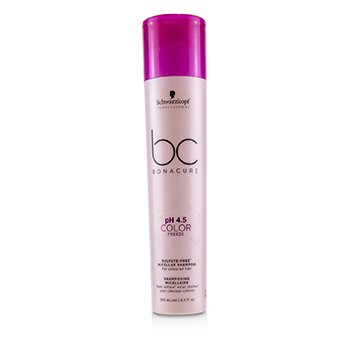 Schwarzkopf BC Bonacure pH 4.5 Color Freeze Sulfate-Free Micellar Shampoo (For Coloured Hair)