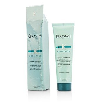 Resistance Ciment Thermique Resurfacing Strengthening Milk Blow-Dry Care - For Damaged Hair (Box Slightly Damaged)